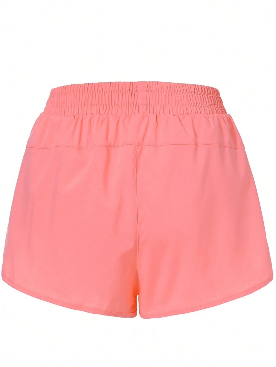 Short Fitness com Bolso e Zíper