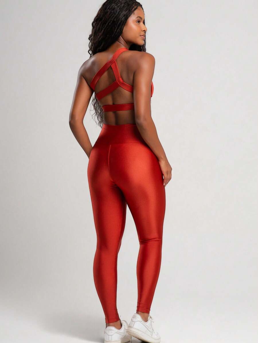 Conjunto Legging Cintura Alta e Top