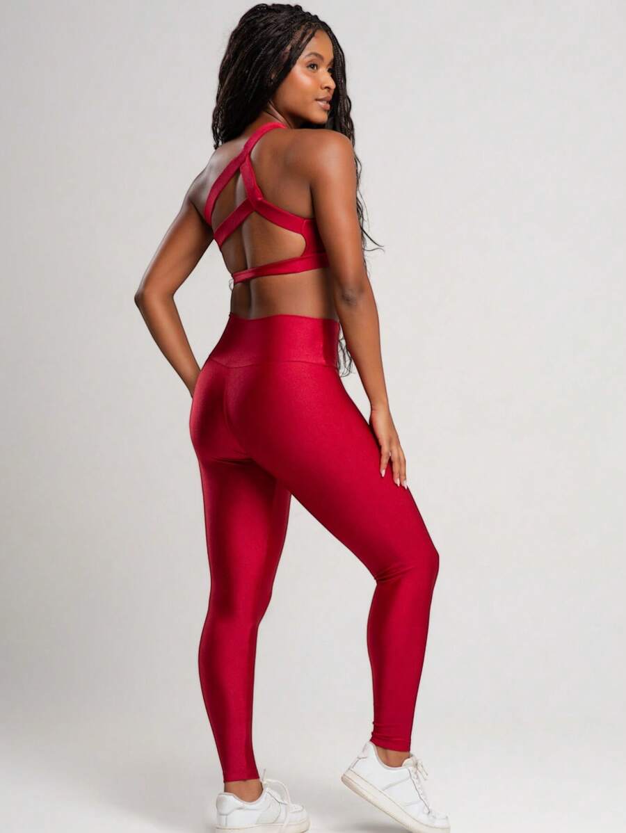 Conjunto Legging Cintura Alta e Top