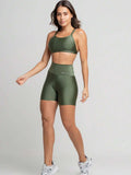 Conjunto Short e Top Glow Costas Nuas