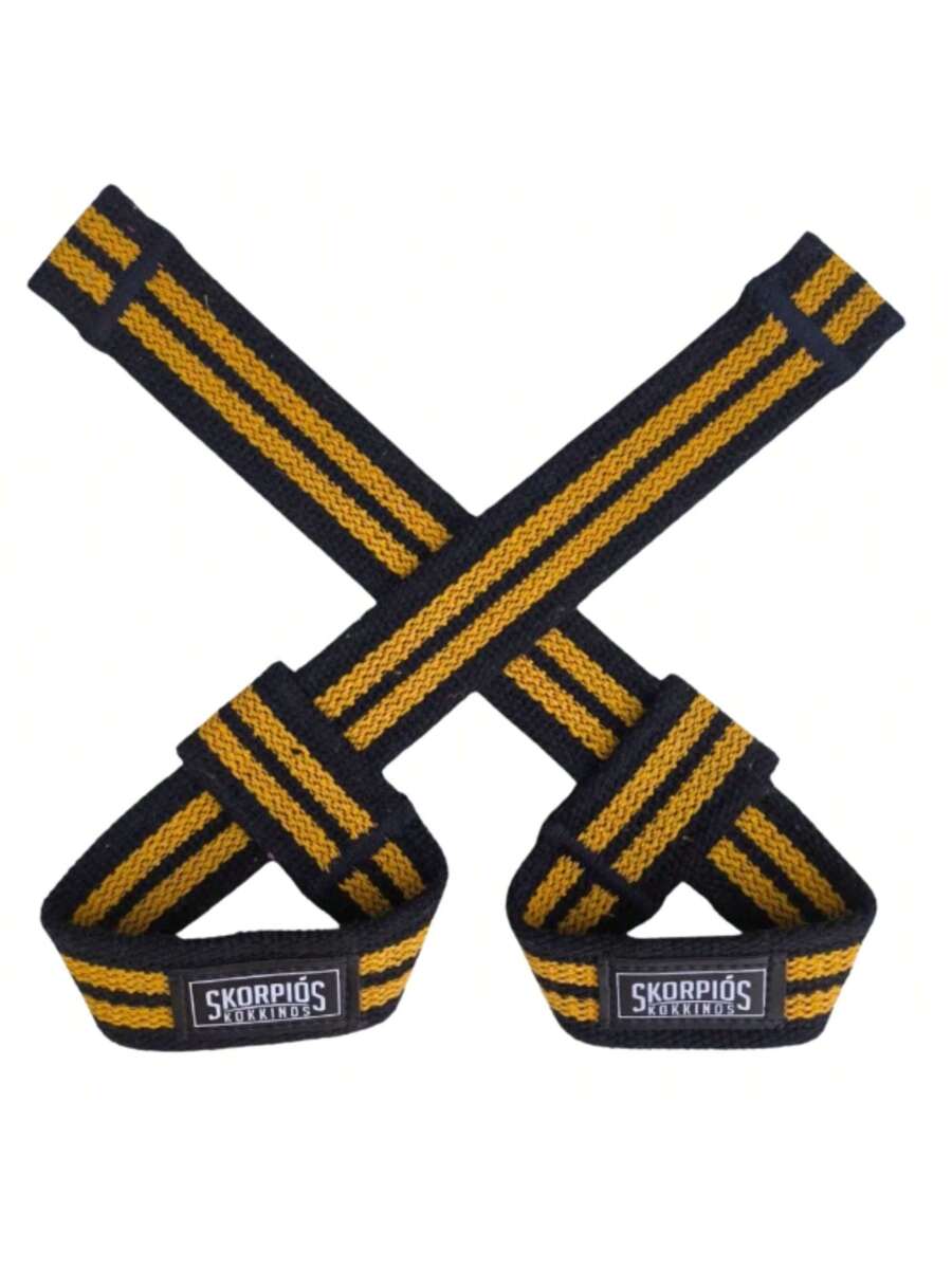 Par de Straps de Algodão para Musculação