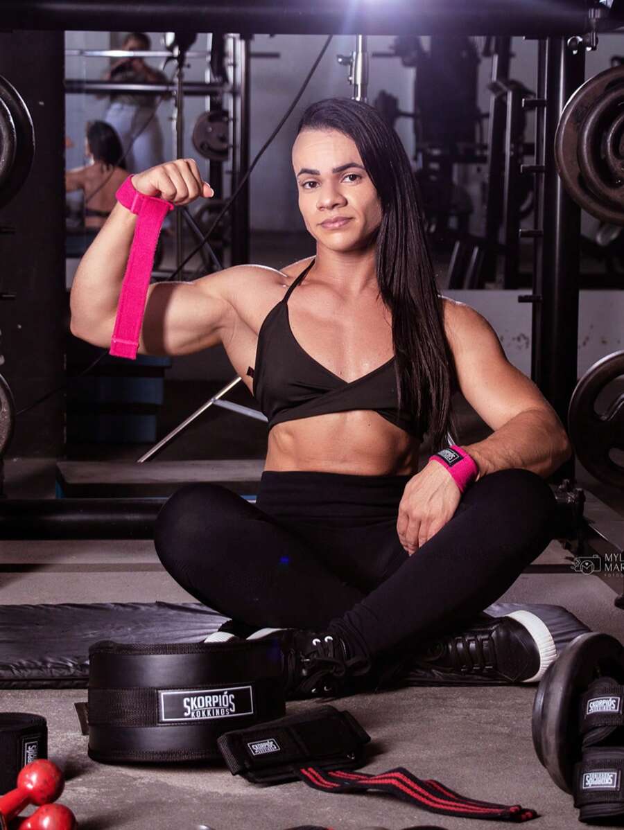 Par de Straps de Algodão para Musculação