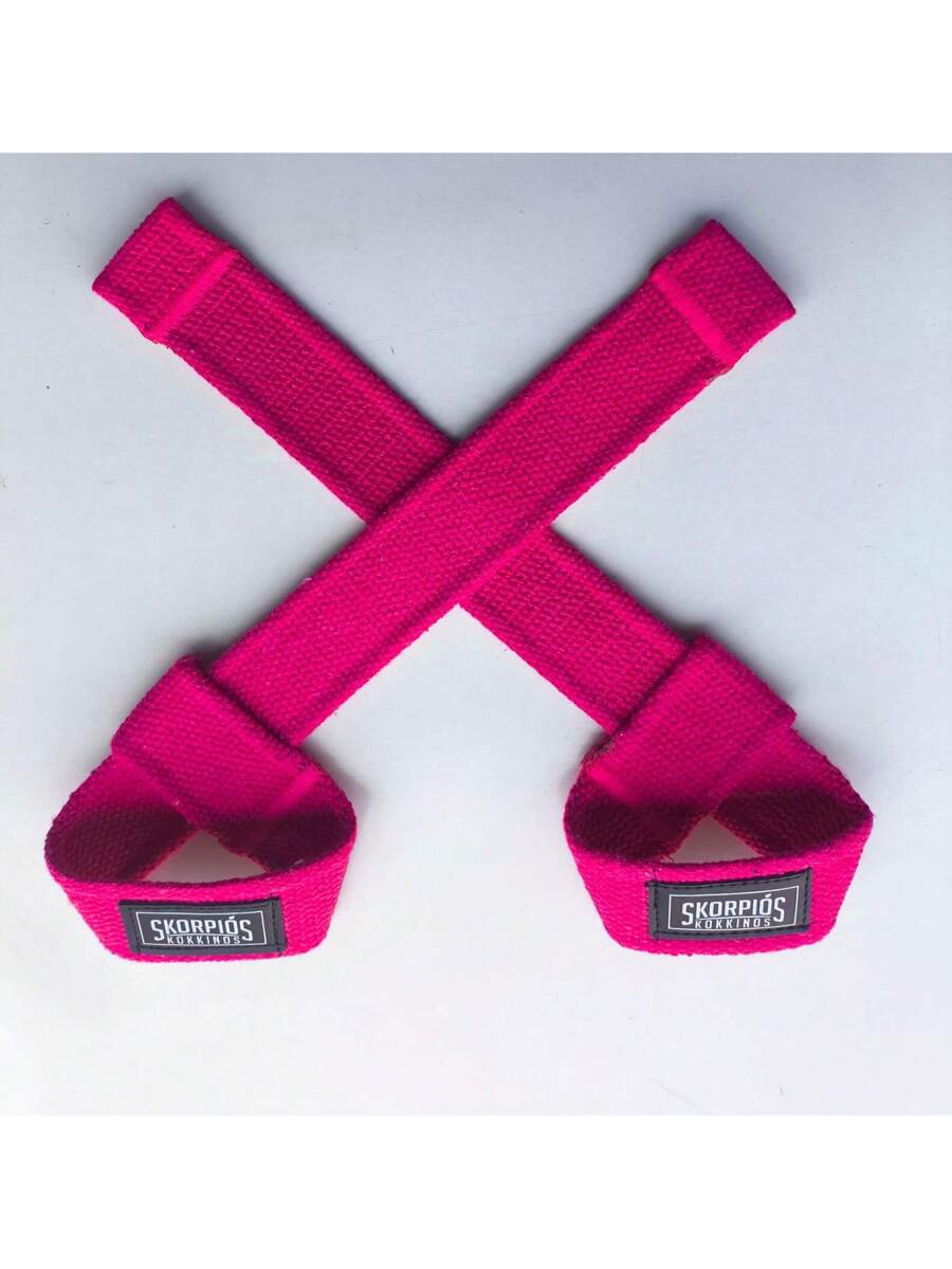 Par de Straps de Algodão para Musculação