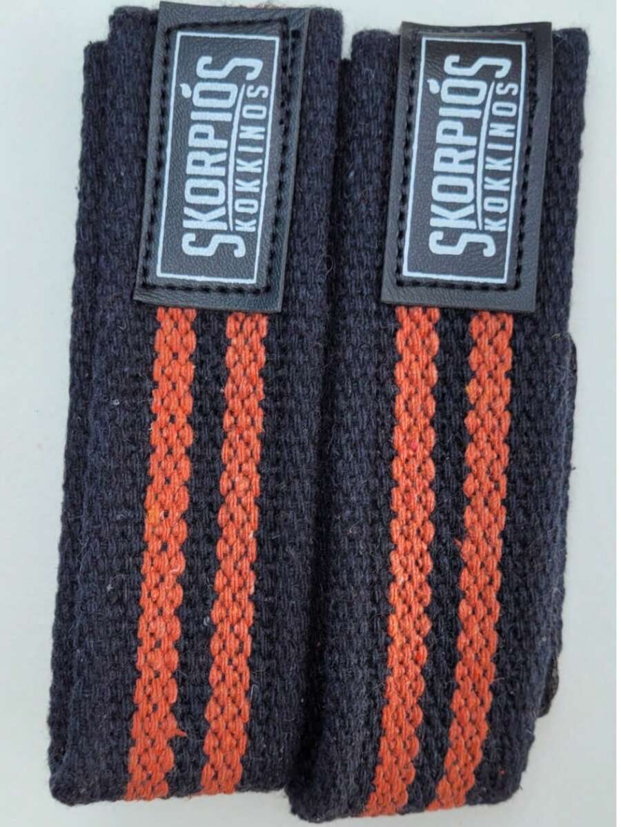 Par de Straps de Algodão para Musculação