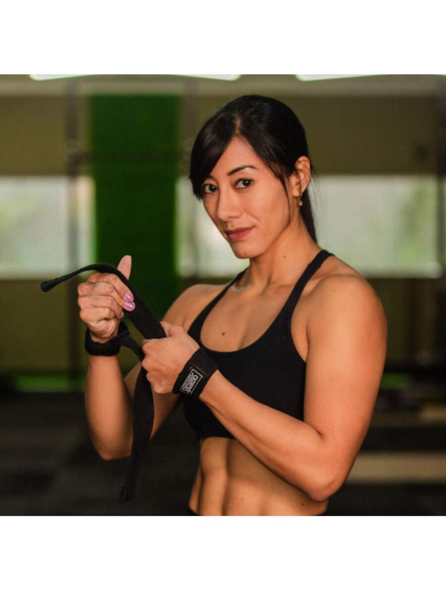 Par de Straps de Algodão para Musculação