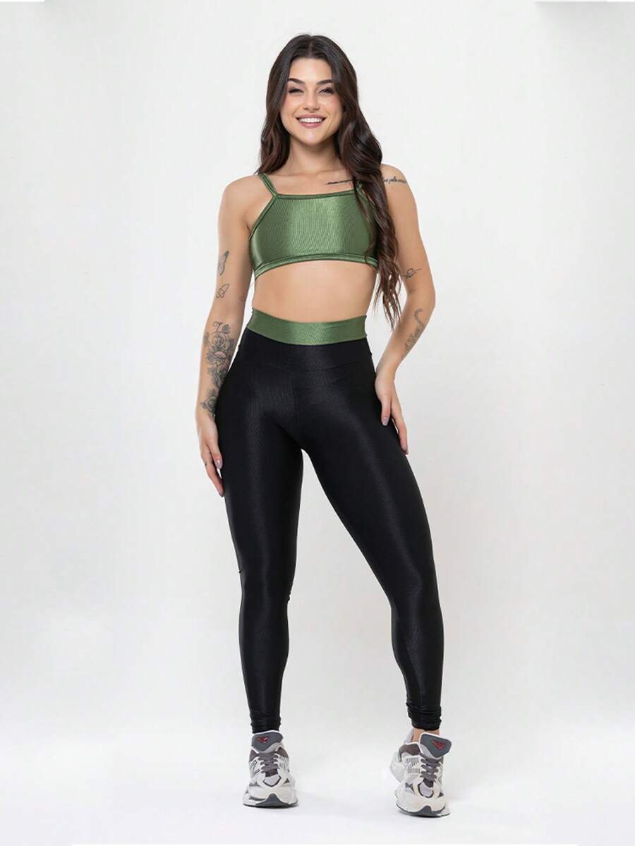 Conjunto Canelado Duo Calça e Top