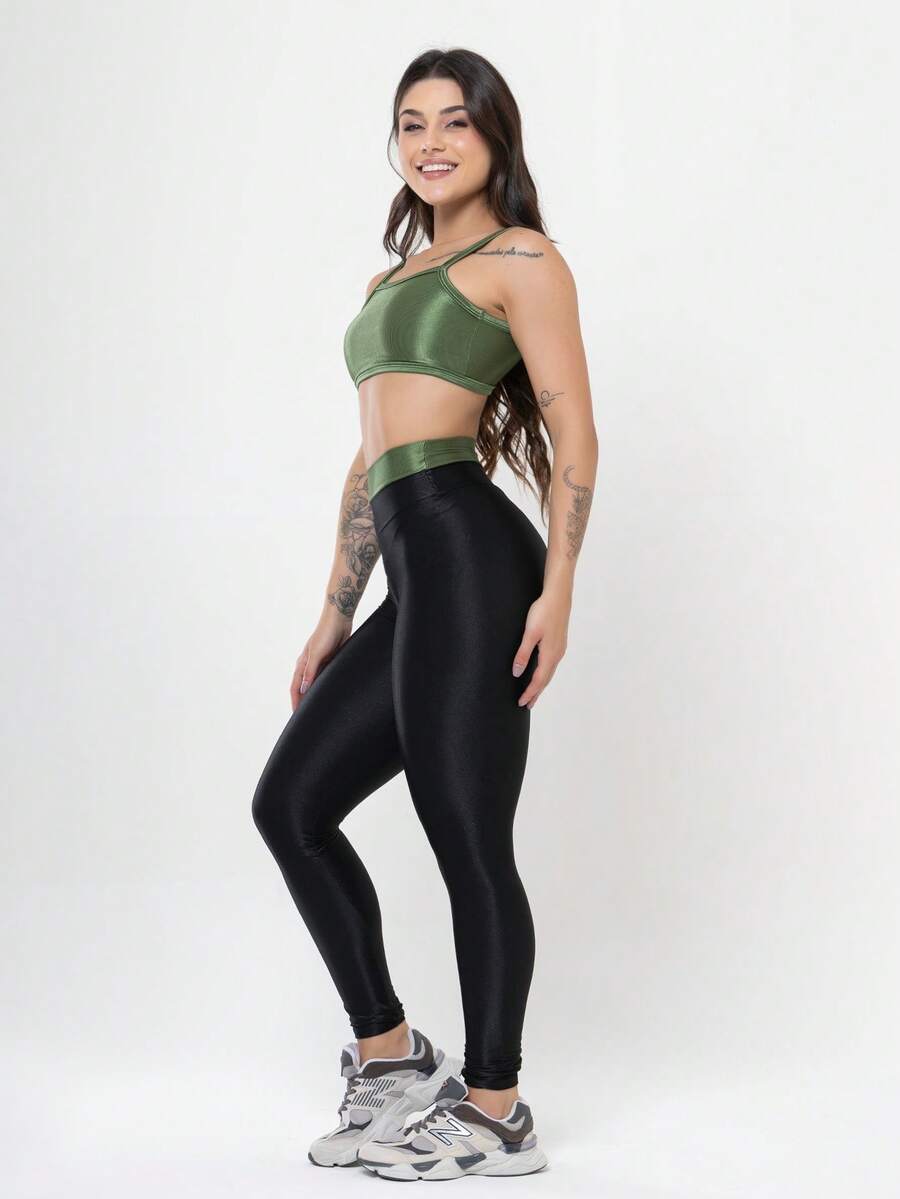 Conjunto Canelado Duo Calça e Top