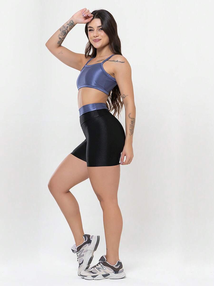 Conjunto Academia Canelado Brilhoso Duo