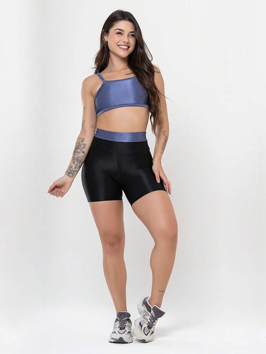 Conjunto Academia Canelado Brilhoso Duo