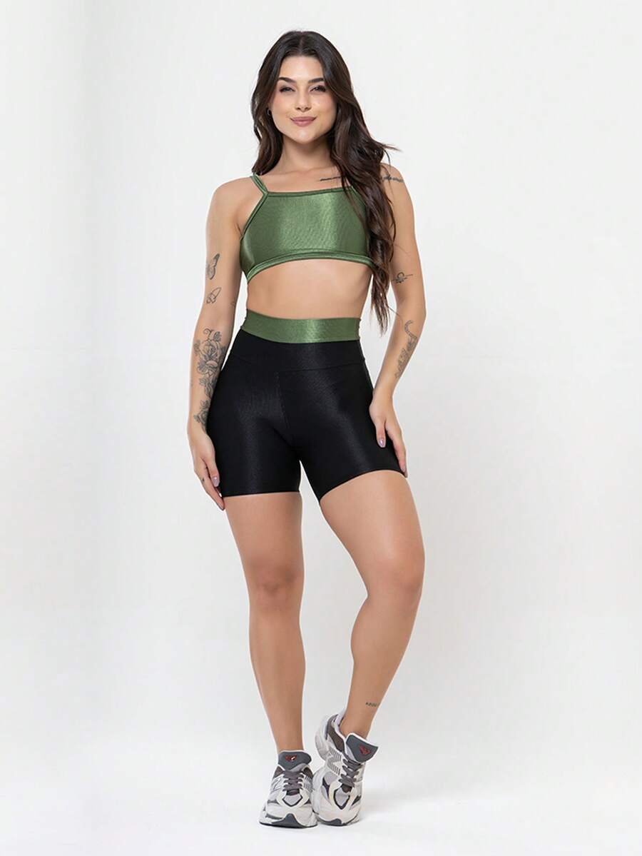 Conjunto Academia Canelado Brilhoso Duo