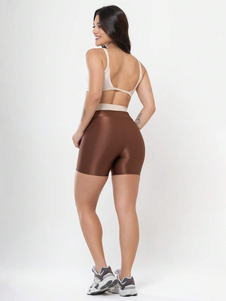 Conjunto Academia Canelado Brilhoso Duo