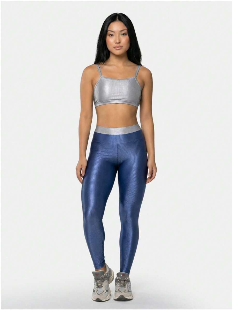 Conjunto Canelado Duo Calça e Top