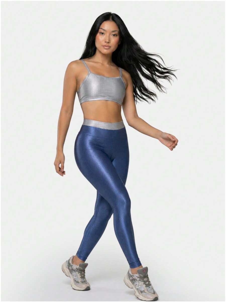 Conjunto Canelado Duo Calça e Top