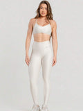 Conjunto Legging e Top Canelado
