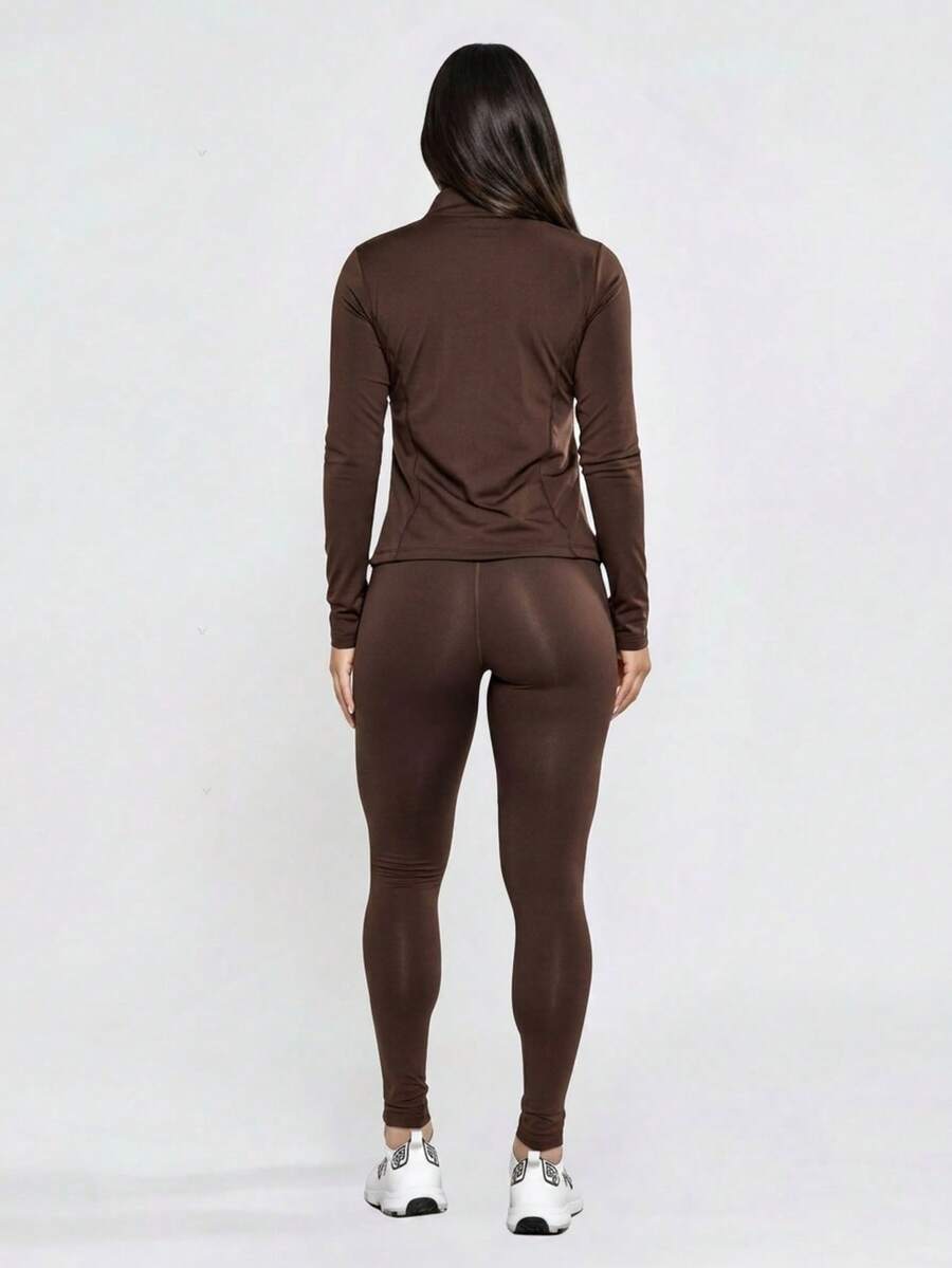 Kit 3 Peças Jaqueta, Top e Legging