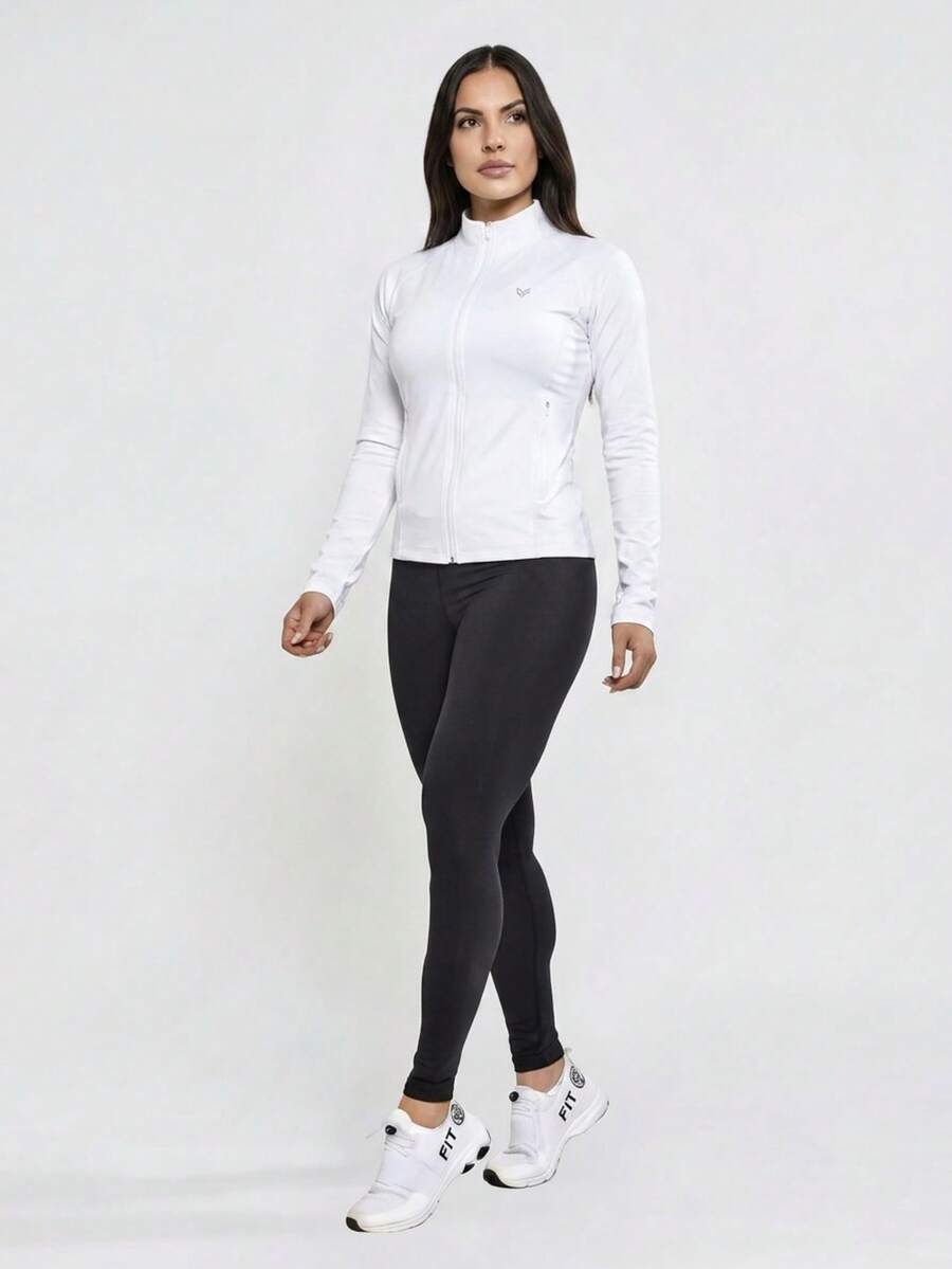 Kit 3 Peças Jaqueta, Top e Legging