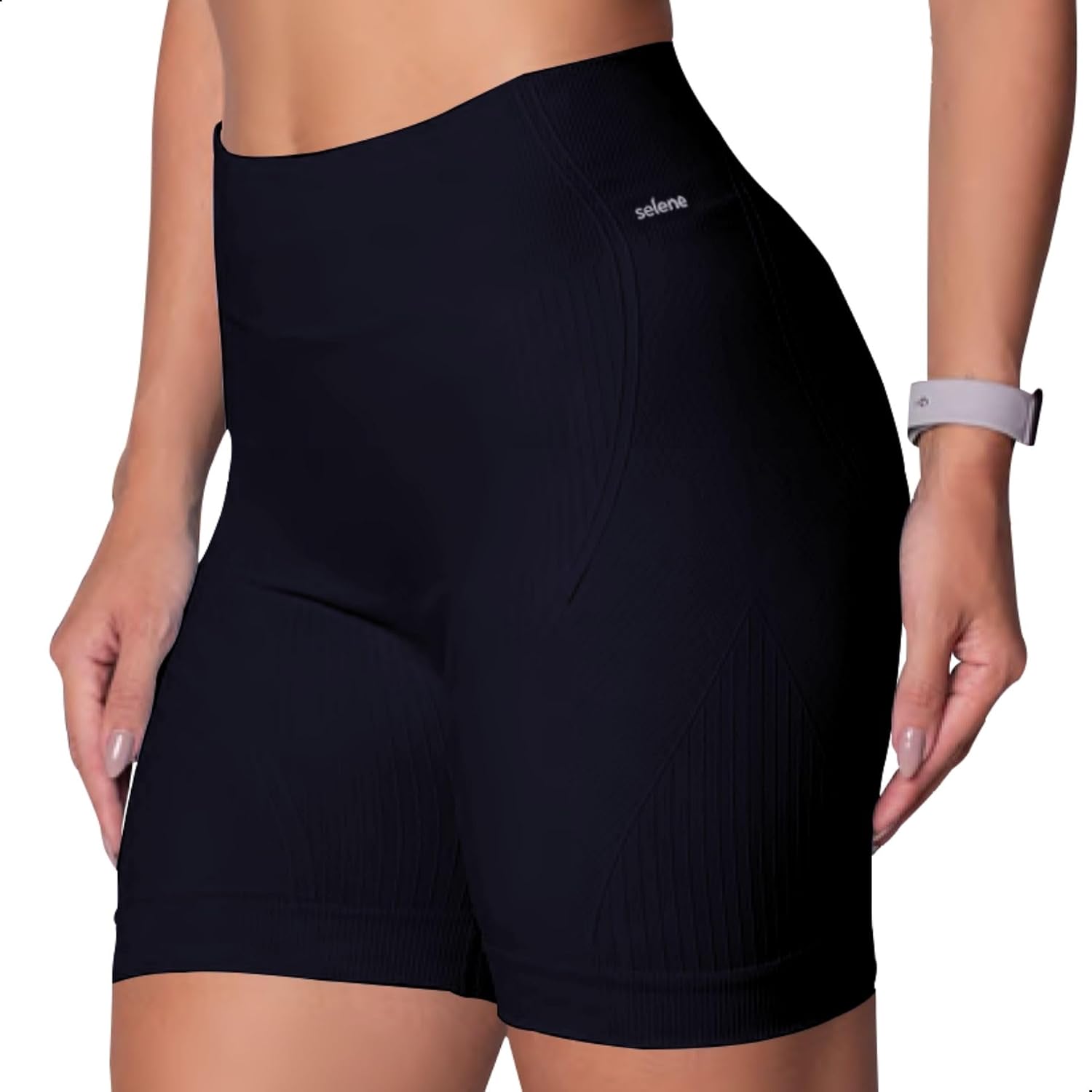 Short Fitness Sem Costura Zero Transparência