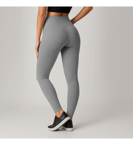 Kit 3 Leggings Cintura Alta com Bolso