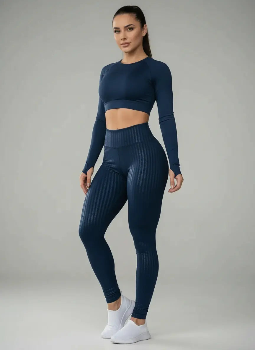 Legging 3D Modeladora Brilhante Cós Alto tn61r8-45.myshopify.com