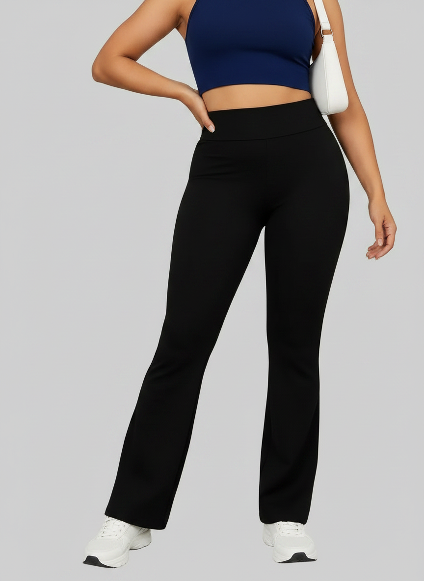 Legging Flare Bailarina Cós Alto