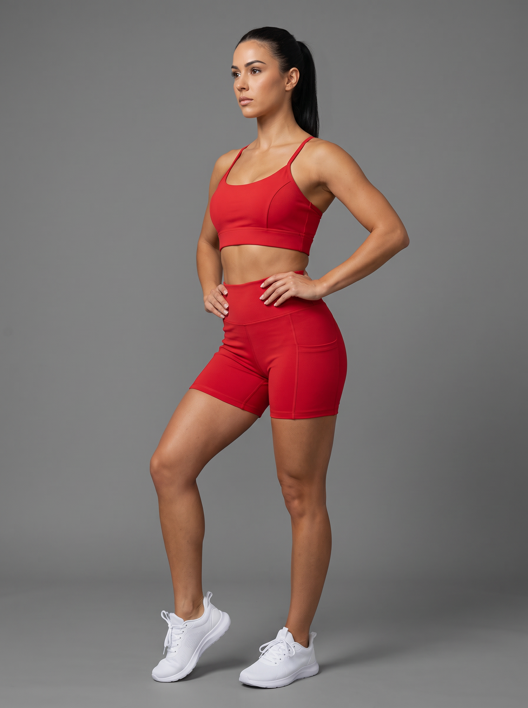 Conjunto Verão Shorts com Bolso e Top