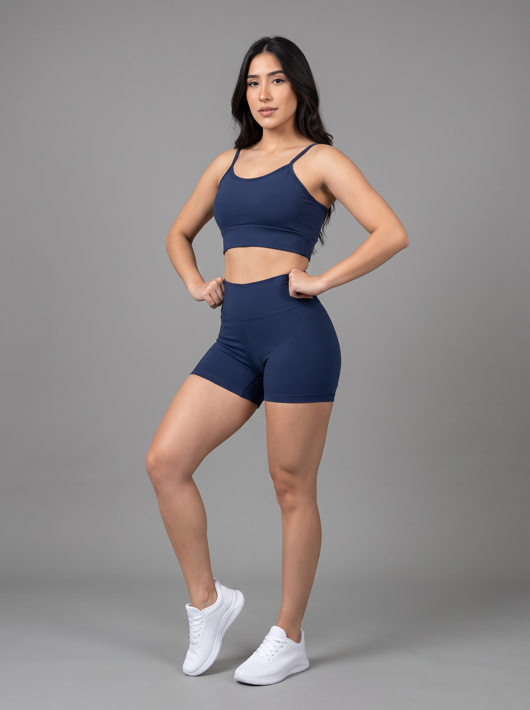 Kit 3 Peças Legging, Top e Short