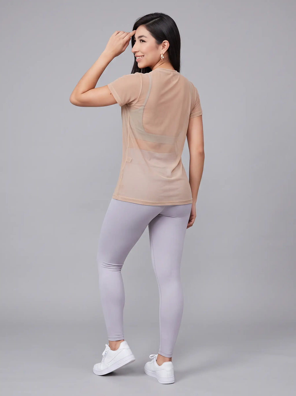 Kit 3 Camisetas de Tule para Academia