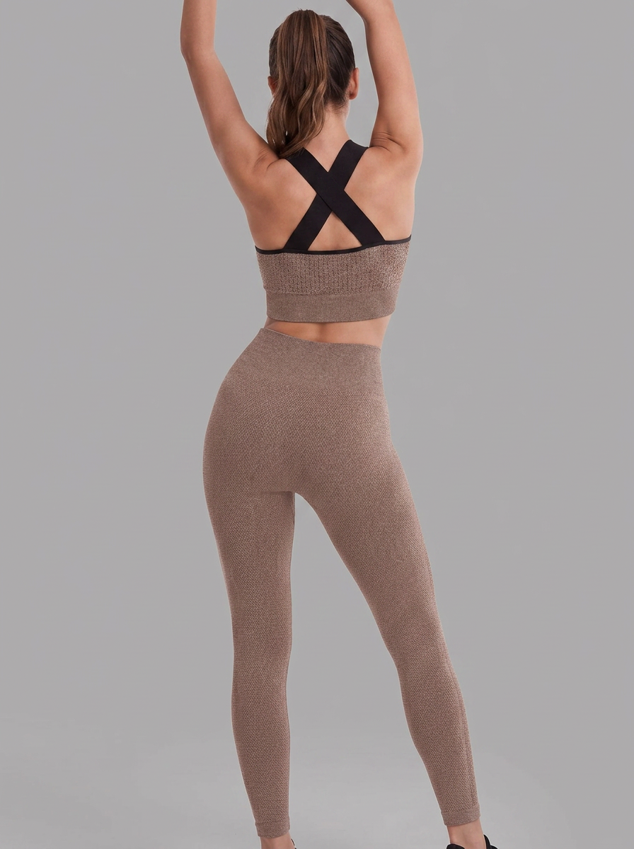Conjunto Fitness Top e Legging Microfibra