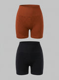 Kit 2 Shorts Fitness Sem Costura