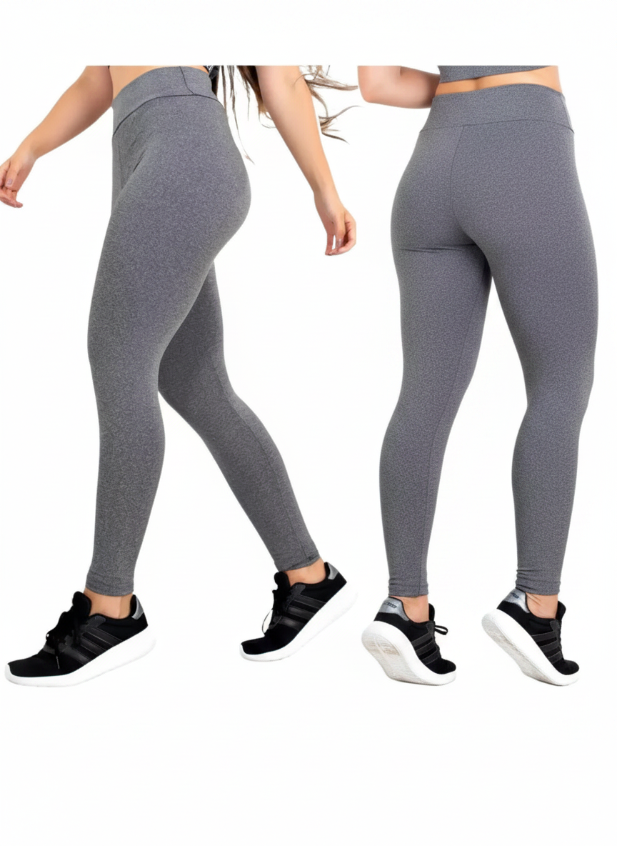 Kit 3 Leggings Grossas Zero Transparência