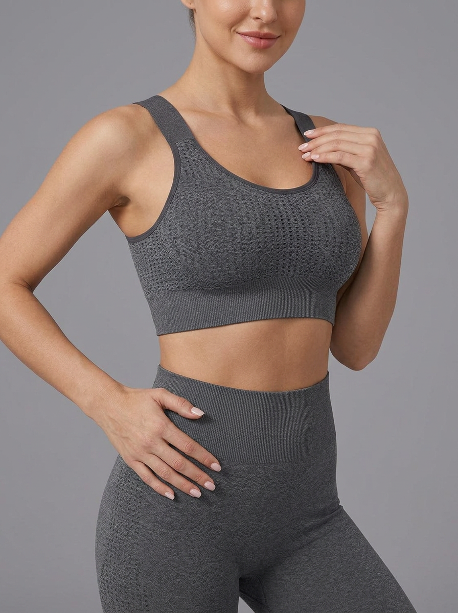 Conjunto Fitness Top e Legging Microfibra