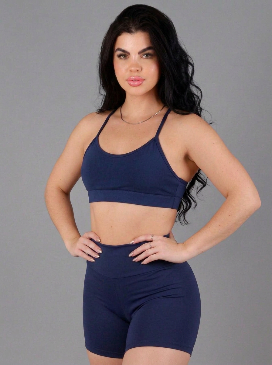 Top Fitness Costa Nua Alça Cruzada