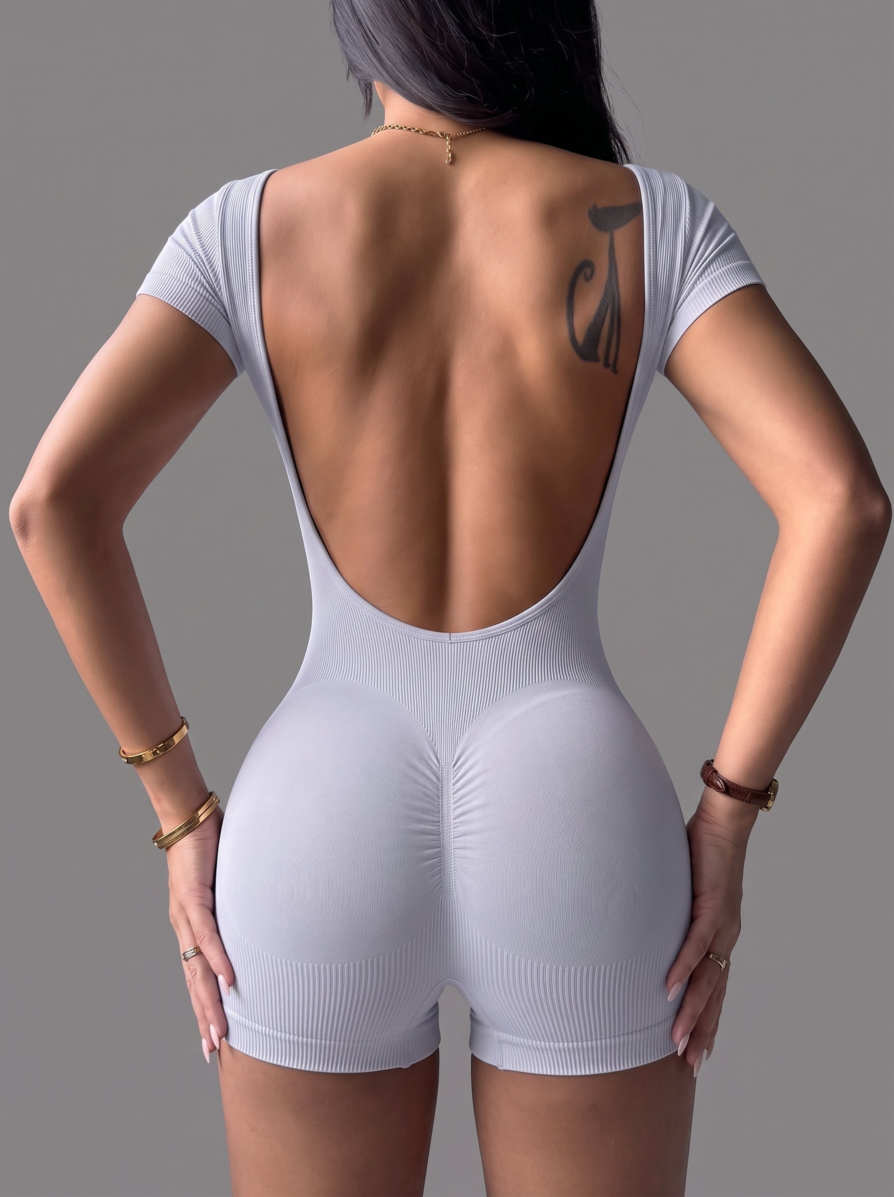 Macacão Yoga Sem Costura Alta Elasticidade