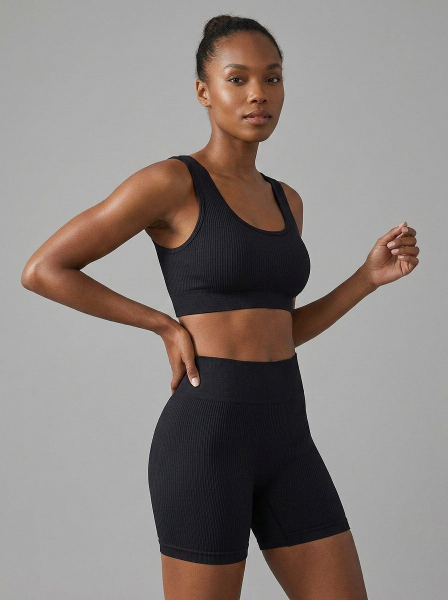 Conjunto Fitness Short e Top Suplex