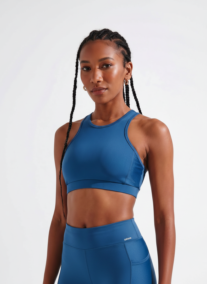 Top Fitness Alta Sustentação Bojo Removível