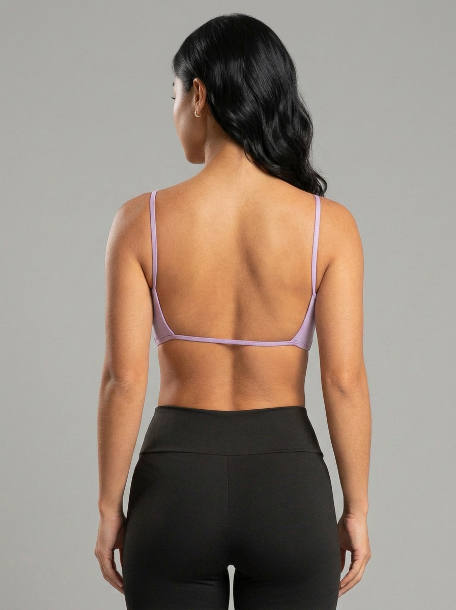 Top Fitness Costa Nua Alça Fina