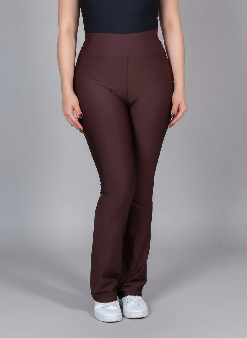 Kit 3 Leggings Flare Boca de Sino