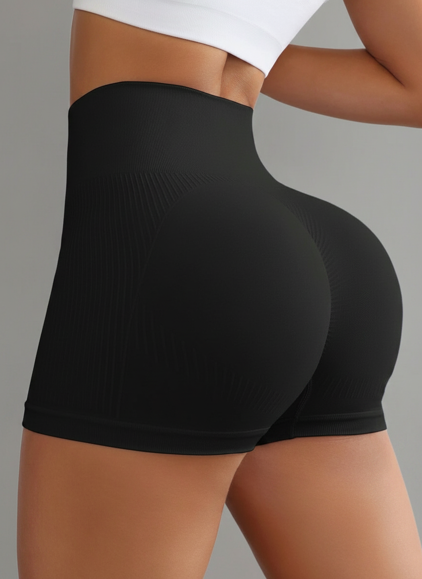 Short Fitness Cintura Alta Estampado
