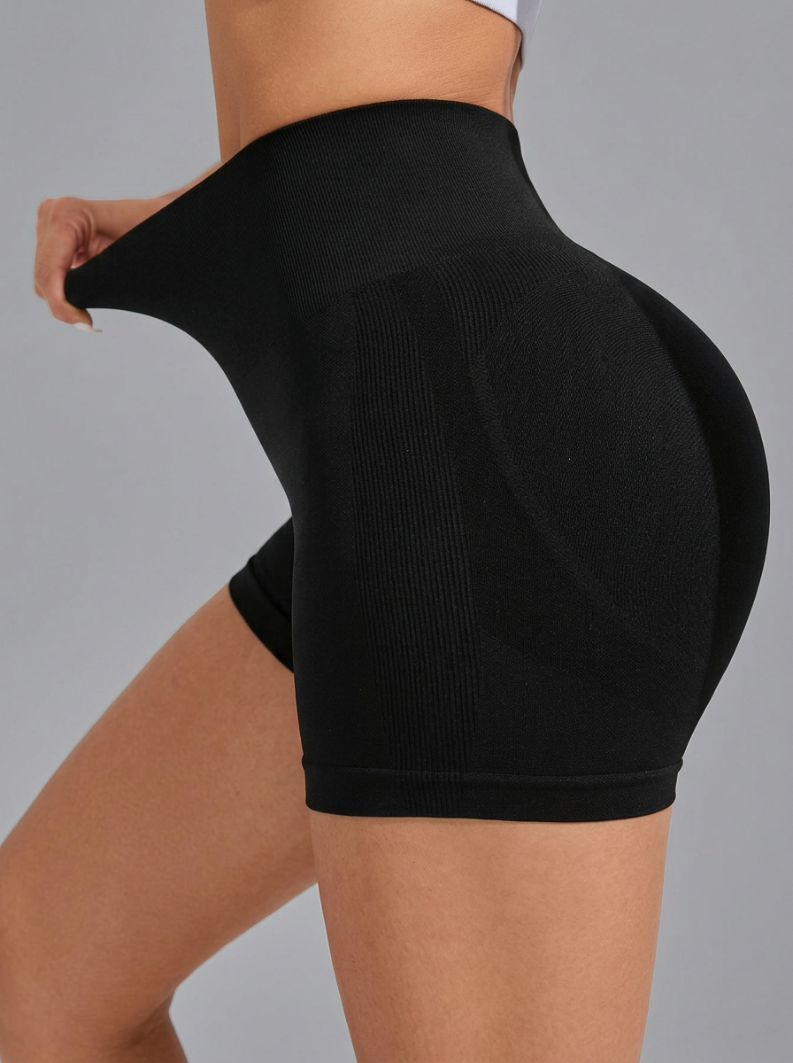 Short Bermuda Fitness Cintura Alta