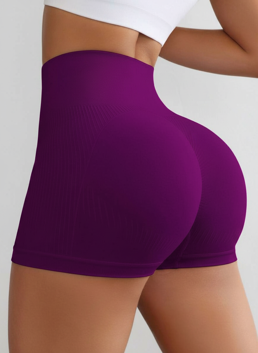 Short Fitness Cintura Alta Estampado