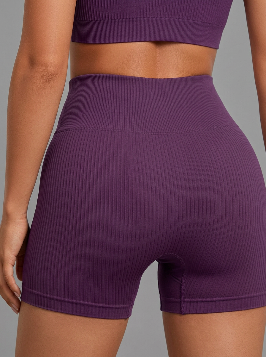 Short Bermuda Fitness Cintura Alta