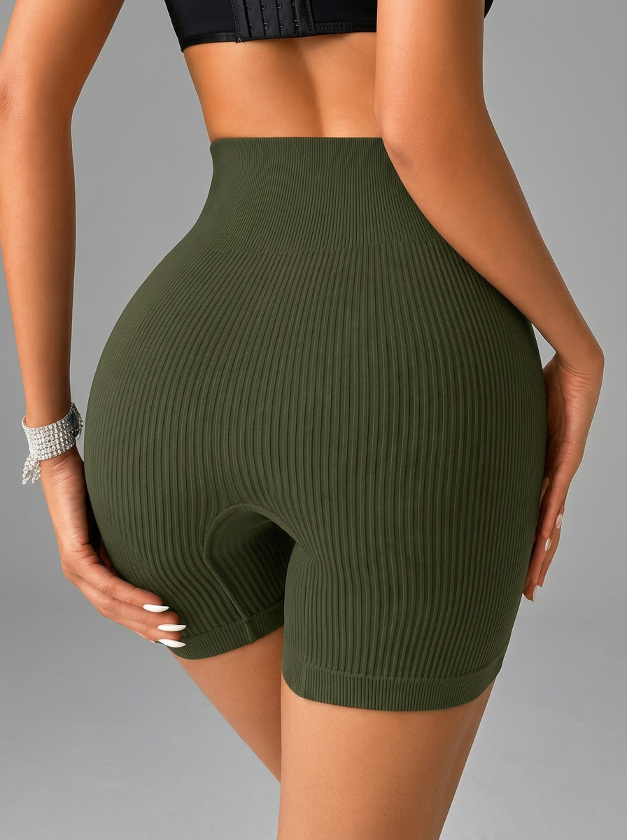 Short Bermuda Fitness Cintura Alta