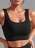 Top Fitness Malha Canelada