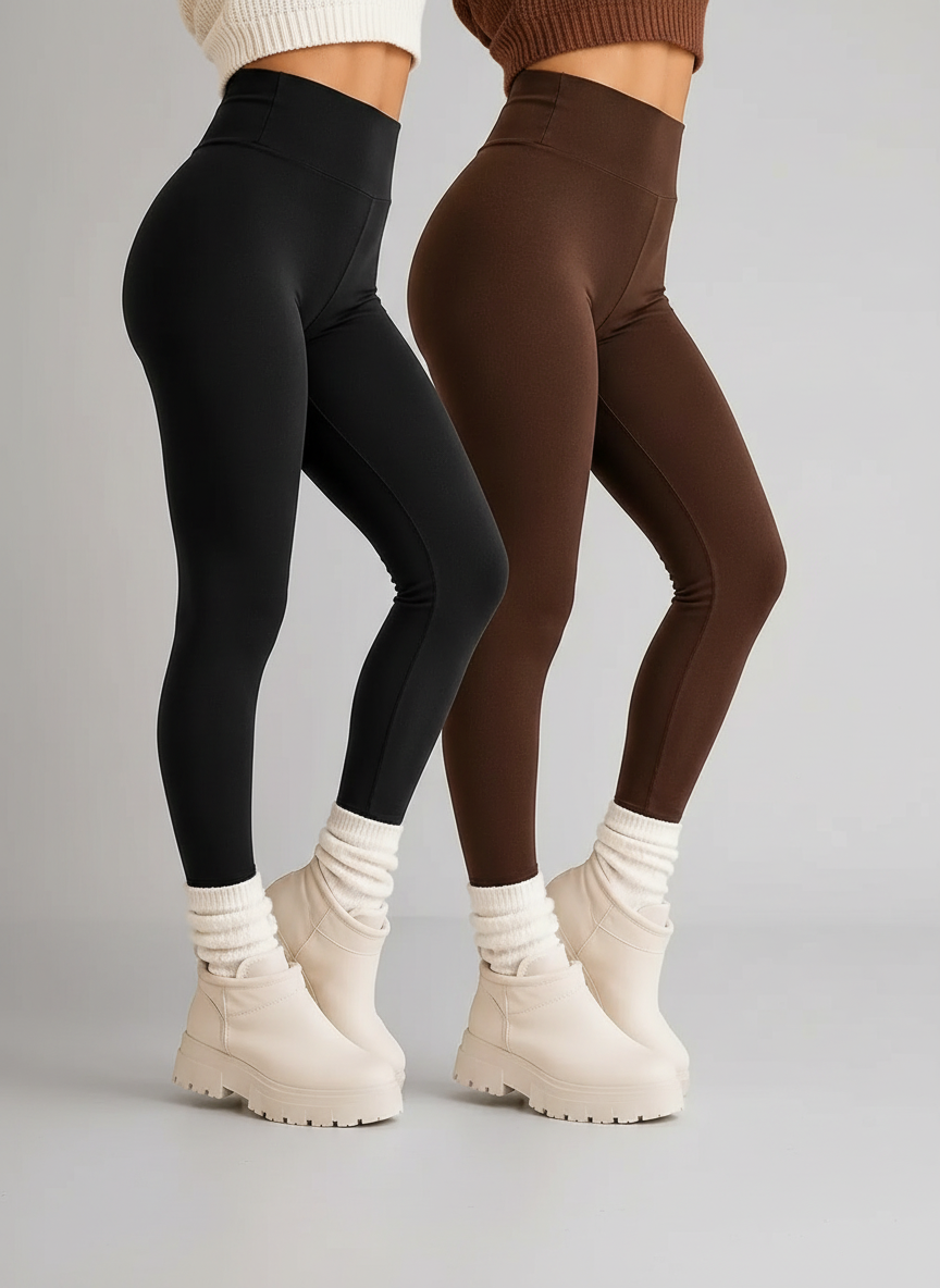 Kit 2 Leggings Flaneladas Quentinhas