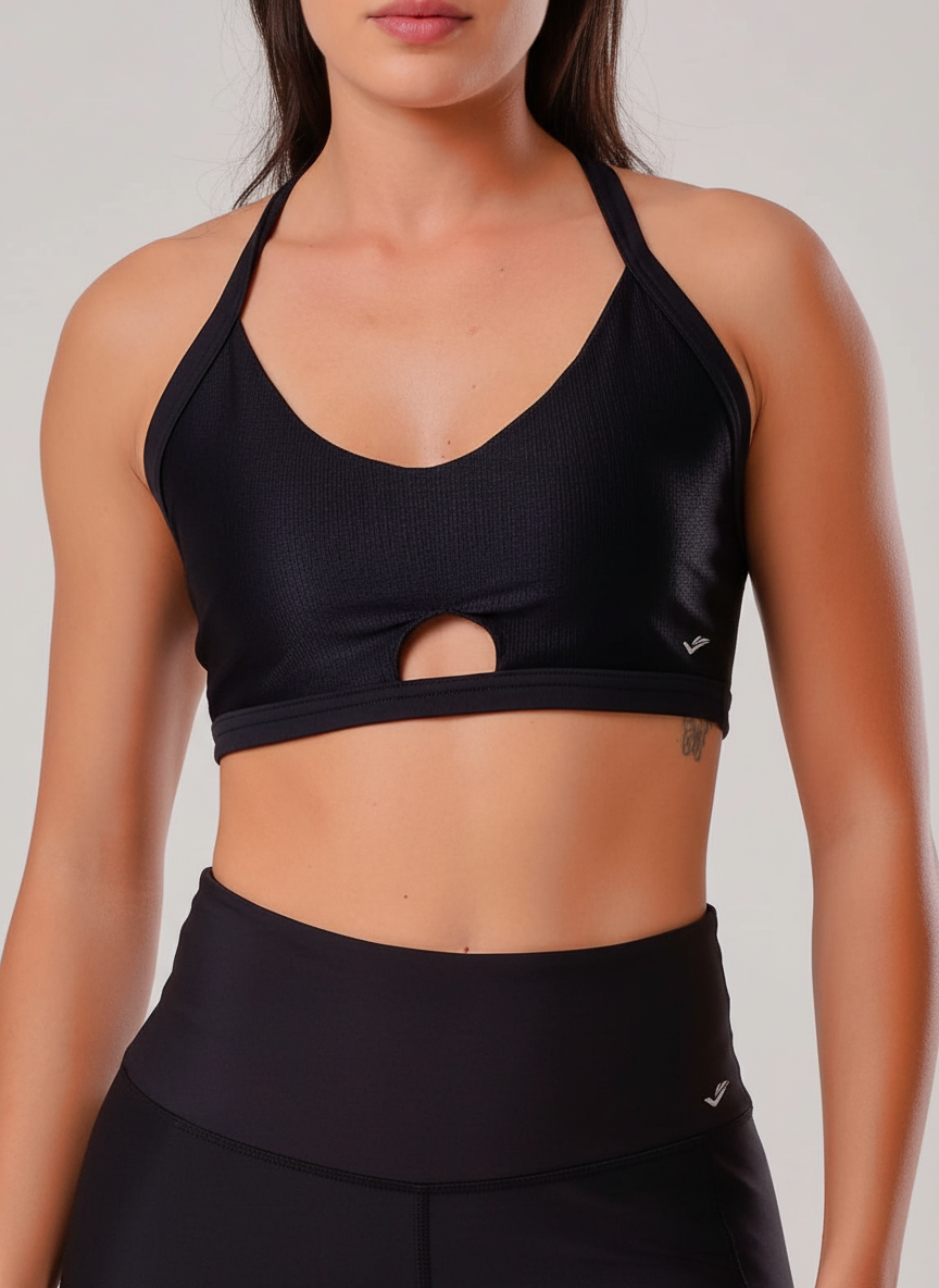Top Fitness Sem Bojo Alças Finas