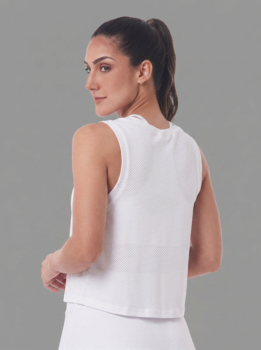 Regata Cropped Fitness Telada