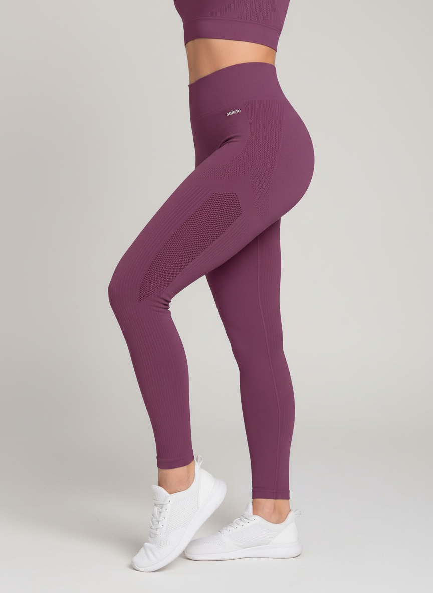 Legging Cintura Alta Microfuros