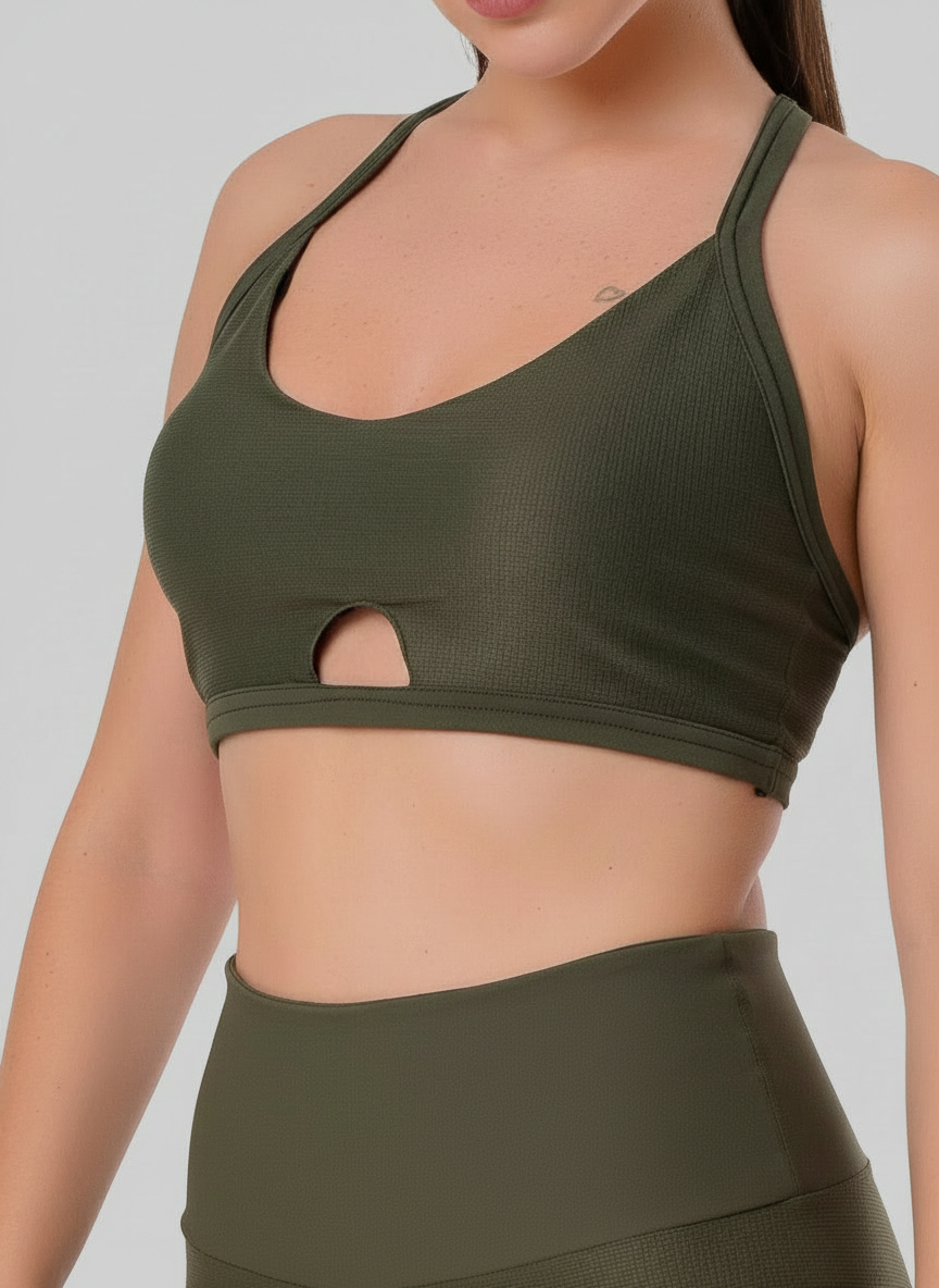 Top Fitness Sem Bojo Alças Finas
