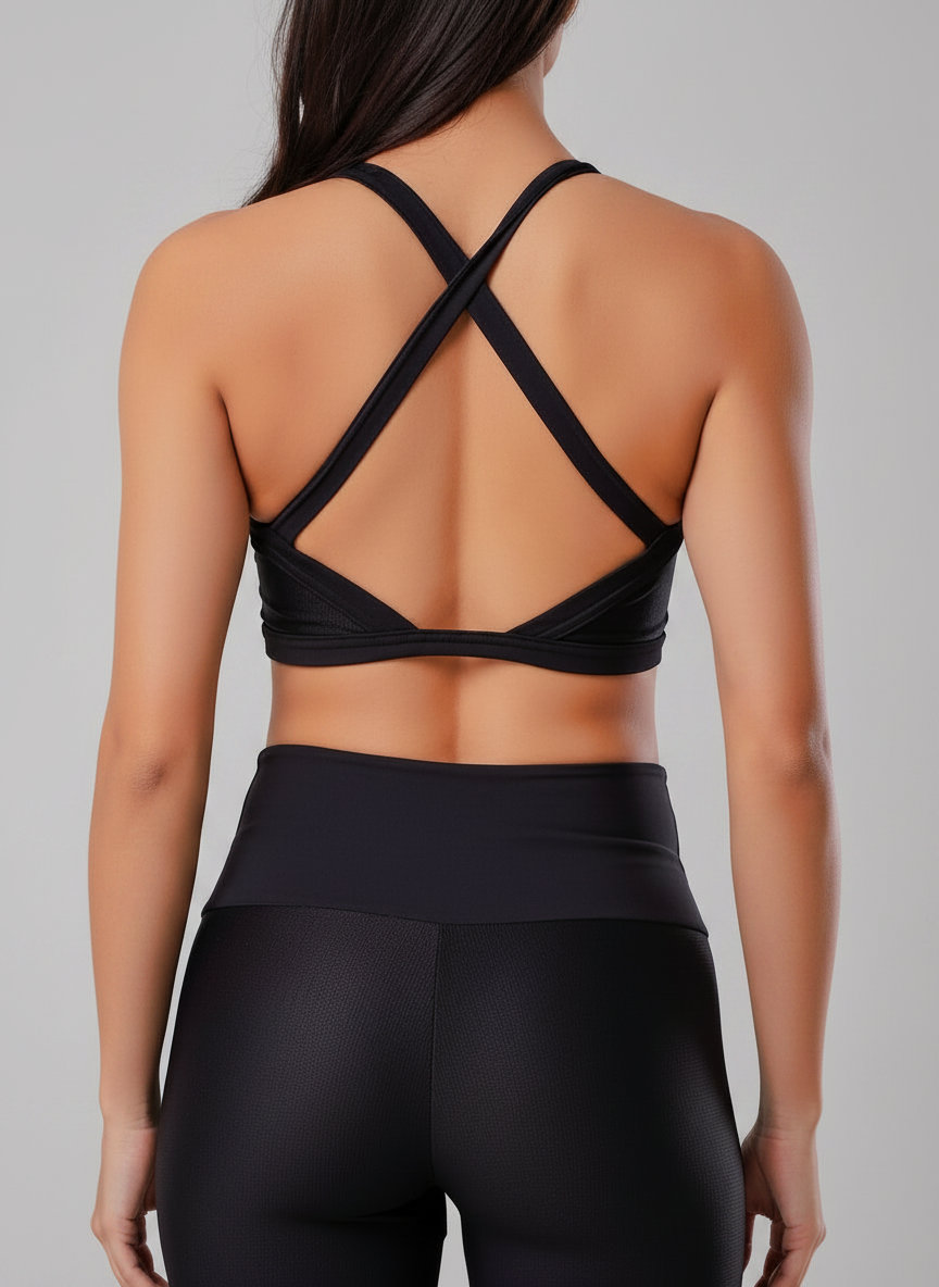 Top Fitness Sem Bojo Alças Finas
