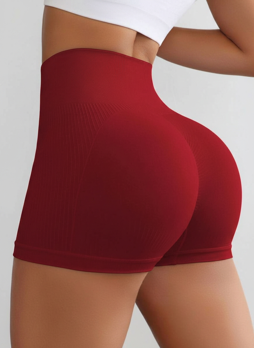 Short Fitness Cintura Alta Estampado